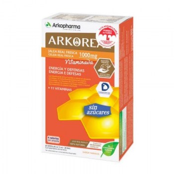 arkoreal jalea real vitaminada sin azucar 15 ml