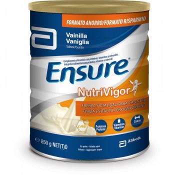 ensure nutrivigor 850 g lata vainilla
