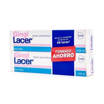 gingilacer pasta dentifrica duplo 2x125ml