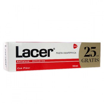lacer pasta con fluor 125 ml 20 gratis